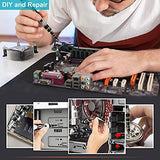 MCSWKEY Juego de Destornilladores, Juego de Destornilladores Precisión Set 115 en 1 Mini, Kit de Herramientas Magnéticas Precision de Reparación de Bricolaje Profesional para Teléfono Móvil, , Laptops, PCs, MacBooks, Xboxs, Gafas