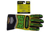 Seibertron High-VIS SDXG2 Dexterity Super Grip Gel Aceite y Gas Anti-Vibración Protección contra Impactos Guantes de Seguridad CE EN388 4131 S