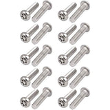 L-A M6 x 25 mm acero inoxidable 304 tornillos de seguridad antirrobo Torx (20 unidades)