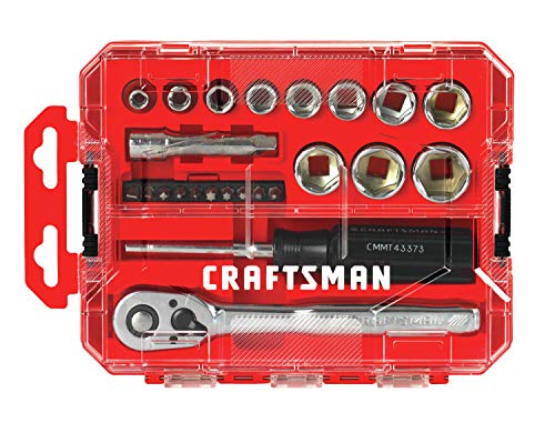 Craftsman CMMT12012 - Juego de llaves de vaso SAE (24 unidades, 3/8