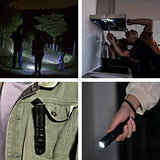 Linternas recargables, linternas tácticas de alto lúmenes, 5 modos, IP67 resistentes al agua, ultra brillantes, linternas LED de bolsillo para camping, al aire libre, senderismo, emergencia