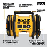 DEWALT DCC020IB - Inflador inalámbrico de neumáticos (20 V, MAX)