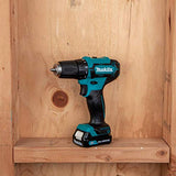 Makita FD09R1 12 V Max CXT® iones de litio inalámbrico 3/8 pulgadas Driver-Drill Kit (2.0 Ah)