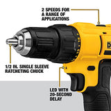 DeWALT DCD771C2 - Taladro (Ión de litio) Negro y Amarillo