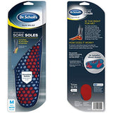 Dr. Scholl’s Pain Relief Orthotics for Sore Soles for Men, 1 Pair, Size 8-14