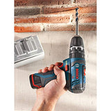 Bosch PS130N 12V Max 3/8" Taladro de martillo/destornillador (herramienta desnuda), azul