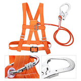 Kits de arnés de seguridad, arnés de seguridad para la detención de caídas, 6 stypes Arnés de escalada ajustable para exteriores Cinturón de seguridad Cuerda de rescate(Hebilla grande 5M)