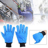 Guantes criogénicos Seguridad para almacenamiento en frío Guantes congelados Protección de nitrógeno líquido -200 ° C a -360 ° C Resistencia a bajas temperaturas Trabajo Ropa de mano