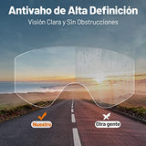 Gafas Seguridad Protectoras Aislantes Transparentes Lentes Seguridad Protectores Antiempañantes Seguridad de Modo Dual Transparente Antivaho Superclaro Alta Resistencia Resistencia a Los Arañazos