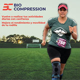 Bio Compression Rodillera de Compresión Deportivas Ortopédicas con Almohadilla de Gel Para Rotula y Estabilizadores Laterales Para Aliviar el Dolor de Rodillas y Articulaciones, Estimular la Circulación y Mejorar el Rendimiento - Ideal Para Deportes, Gim,