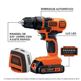 BLACK+DECKER Taladro 20V MAX* y Nivel Láser 360° LD120L-B3