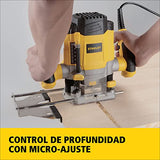 STANLEY Fresadora y Rebajadora de Columnas de Velocidad Variable con Control de Profundiad con Microajuste 1200W SRR1200