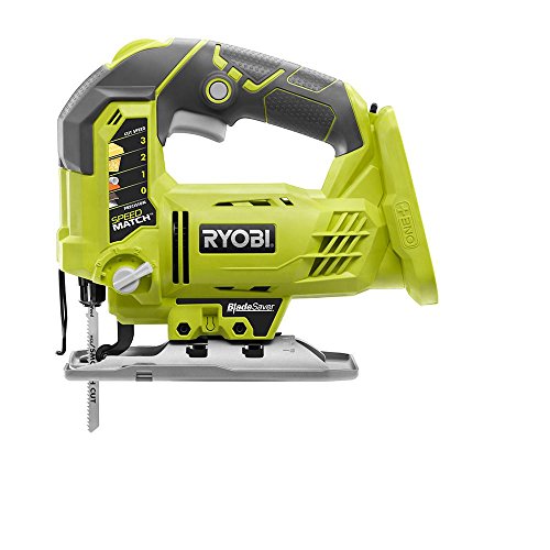 Ryobi P5231 ONE+ - Sierra de calar orbital inalámbrica en forma de T, 18 voltios, 3000 SPM con base ajustable (solo herramienta) (sin embalaje minorista)