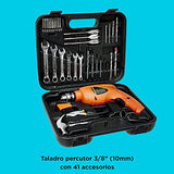 BLACK+DECKER Rotomartillo Con 41 Herramientas 3/8 Pulgadas 550W VVR HD455KA-B3