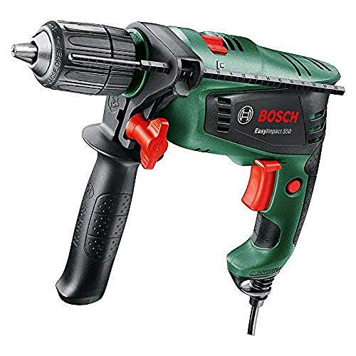 Bosch - Taladro de martillo EasyImpact 550 (550 W, en estuche de transporte)