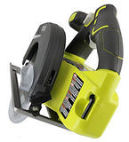 Ryobi P507 One+ 18V Lithium Ion Cordless 6 1/2 Inch 4,700 RPM Circular Saw w/Blade (Battery Not Included, Power Tool Only)