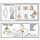 ayamaya Mosquetones de escalada de 30 KN, paquete de 2 y figura 8 descendente, dispositivo de rapel de gancho en D para exteriores, para rapel, Belaying Rock Climbing (azul (2 mosquetones + 1 descenso))