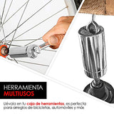 Redlemon Juego de Herramientas de Dado Hexagonal Universal, Matraca y Extensión, Ajustable a Tuercas y Tornillos de 1/4 Hasta 3/4 de Pulgada, Ideal para Reparaciones de Auto, Bicicleta y Hogar Multiusos