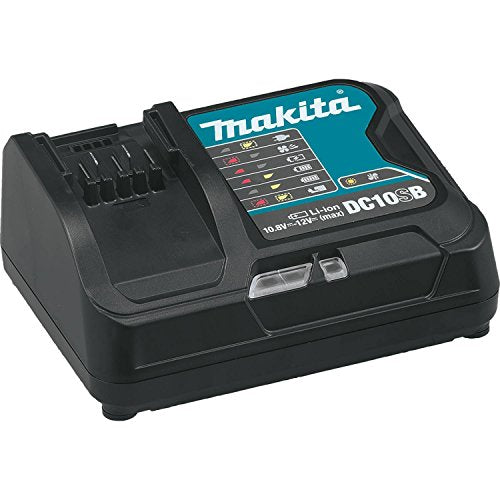 Makita DC10SB 12V Max CXT Cargador rápido de iones de litio