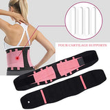 Cintura Supporter, Sport Cinturón de protección Lumbar de la Espalda Lumbar Support Cintura Back Brace Lumbar Support Belt Lumbosacral Back Brace para Mujeres y Hombres(12#)