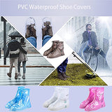 AFULILI - Fundas protectoras impermeables reutilizables y antideslizantes para zapatos de nieve y lluvia, resistentes al agua