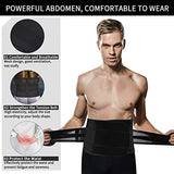 Faja Hombre con Correa Ajustable, Cinturón de Apoyo Lumbar para Aliviar el Dolor Faja Cinturón para Levantar y Aliviar el Dolor de Espalda para Hombres y Mujeres, Almohadilla Lumbar Extraíble-(XL)