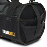 ToughBuilt - Bolso de herramientas modular de 12 "| 61 bolsillos y presillas, portaherramientas eléctricas/de mantenimiento, mango acolchado duradero, 3 divisores de bolsillo extraíbles, organizador/caja de herramientas - (TB-81-12)