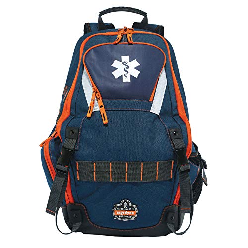 Ergodyne Arsenal 5244 de primeros auxilios Mochila Bolsa para EMS, policía, bomberos, y otros para Kit de primeros auxilios, Uso de bolsas de salto y traumas