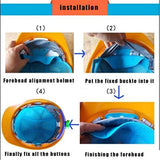 Casco de Protección ABS Extraíble Con Ventilación 2 Juegos de Forro Que Absorbe El Sudor Para Uso General Orificios de Ventilación / Sin Orificios de Ventilación Inspección Del Sitio de Construcción