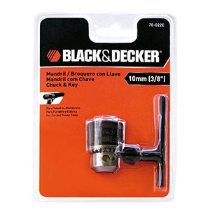 BLACK+DECKER Broquero de 3/8 Pulgadas Con Llave 70-022E