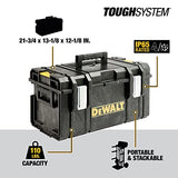 DEWALT Caja de Herramientas ToughSystem con Cierres Ajustables de Metal Grande DWST08203