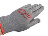 VViViD Par de guantes aplicadores antiestáticos profesionales de vinilo gris (paquete económico, 6 pares)