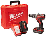 Milwaukee M4 2607-22CT Rotomartillo Inalámbrico 1/2" 18 V Vvr 450-1800 Rpm 0-28800 Gpm 2 Bat M18 Carg Caja Plast