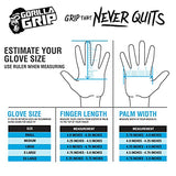 Gorilla Grip - Guantes de trabajo multiusos (antideslizantes, 25 unidades)