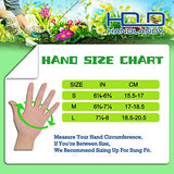 HANDLANDY Handandy - Guantes de jardinería de Piel para Mujer, Ajuste cómodo de Malla 3D, Resistentes a los arañazos, Guantes de Trabajo para jardinería o poda de Rosas, Rosado, Large