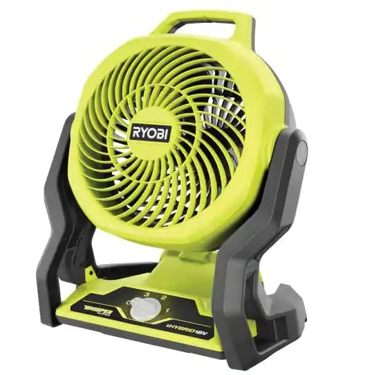 Ryobi Ventilador híbrido de 7.5 pulgadas