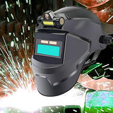 NC Casco de soldadura de oscurecimiento automático de gran campo de visión Máscara de soldador para TIG Mig ARC Grinding Plasma Todas las aplicaciones de - B