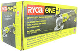 Ryobi P421 6500 RPM 4 1/2 pulgada 18 Voltios Uno + Amoladora angular alimentada por ion litio (batería no incluida, solo herramienta eléctrica)