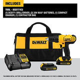 DeWALT DCD771C2 - Taladro (Ión de litio) Negro y Amarillo