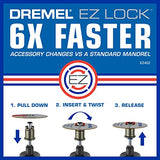 Dremel EZ728-01 EZ Lock - Kit de accesorios para discos de corte, ruedas de corte para cortes de plástico, metal y finos, juego de accesorios surtidos de 11 piezas