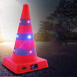 straight fire Los Conos de tráfico Pop-up Reflectante Cono de la Seguridad del tráfico con la luz del LED for la Noche de Emergencia en Carretera Trabajo y Protección