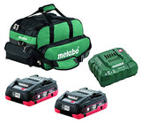 Metabo - 2 x 4.0 Ah Lihd COMPACT Kit (US625367002), kits de arranque