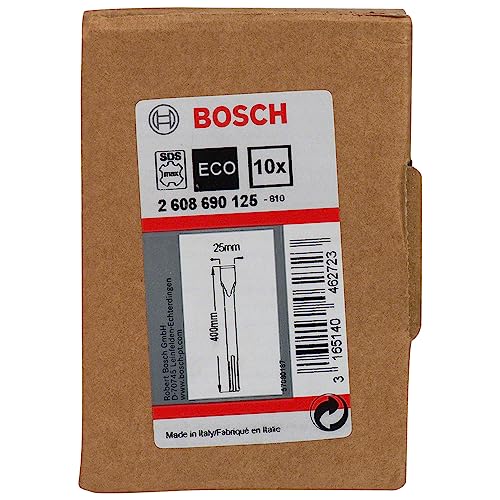 Bosch 2608690125 Cincel Plano SDS-Max, 400x25 mm