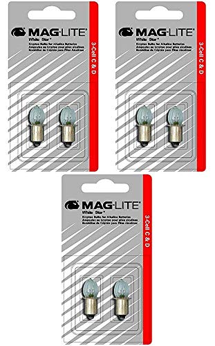 MAGLITE LWSA301 - Lámpara de repuesto para linterna 3-C Cell/D-Cell