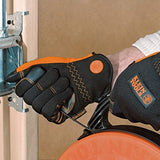 Klein Tools 40072 Guantes de Electricista Grande, fabricados con spandex.