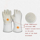 Guantes impermeables, guantes de nitrógeno líquido. Resistencia a altas temperaturas Almacenamiento en frío Cryo Guantes Criogénicos Trabajo Guantes de trabajo Líquido Nitrógeno Guantes congelados