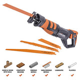 Evolution Power Tools R230RCP - Sierra de sable con 4 cuchillas