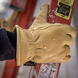 Wells Lamont HydraHyde - Guantes de trabajo de invierno para hombre, resistentes al agua, aislados, talla M (1202 m)