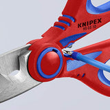 KNIPEX Tools 95 05 10 SBA - Tijeras para electricistas con zona de engaste para férulas, 6.25 pulgadas