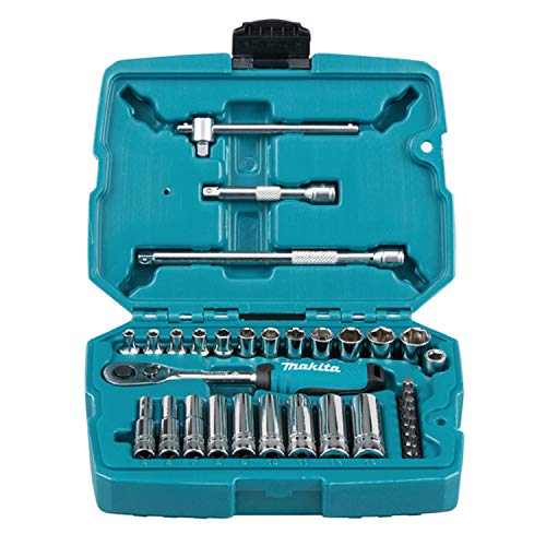 Makita B-65567 - Juego de llaves y llaves de vaso (34 piezas)